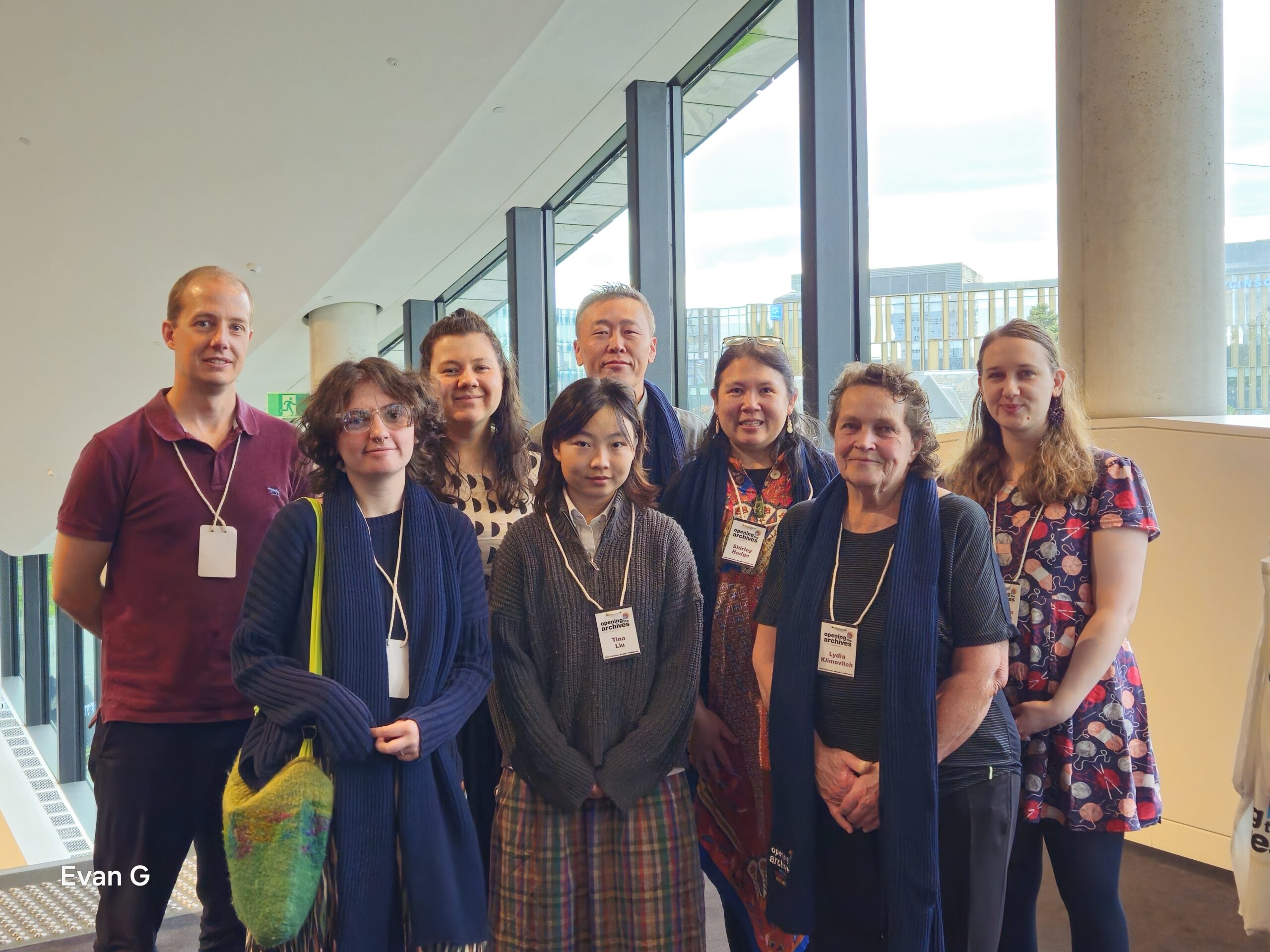 Conference Volunteers for Opening the Archives 2024