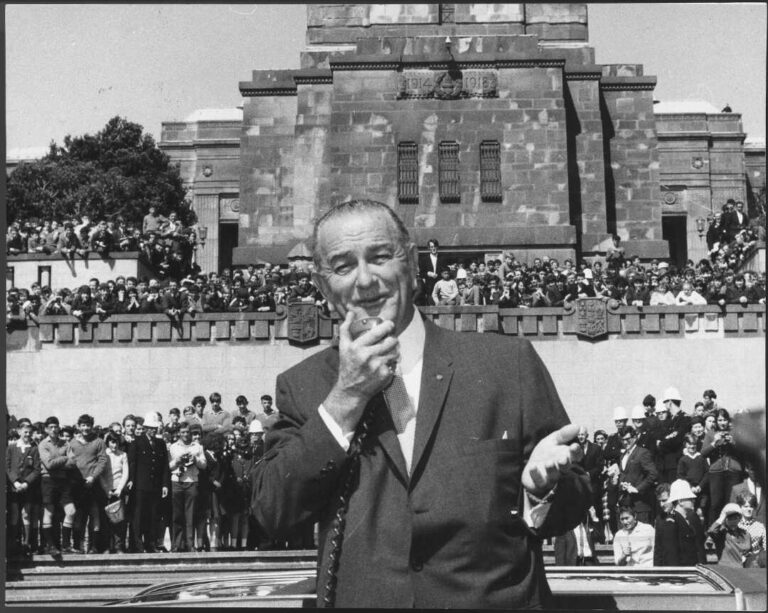 Lyndon John in Wellington, 1966